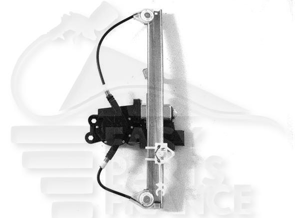 LEVE VITRE ARG ELECT CONFORT Pour CITROEN C5 - CT100 03/01→08/04