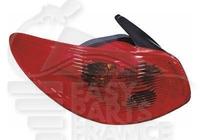 FEU ARG 3/5 PTES - 06/03→ Pour PEUGEOT 206 - PG030 09/98→07/09