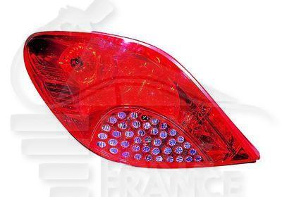 FEU ARG 3/5 PTES Pour PEUGEOT 207 - PG040 03/06→05/09