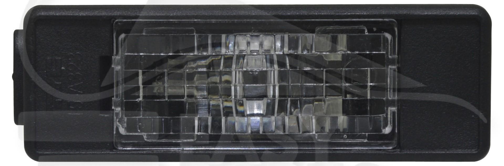 FEU DE PLAQUE AR Pour PEUGEOT 1007 - PG130 04/05→