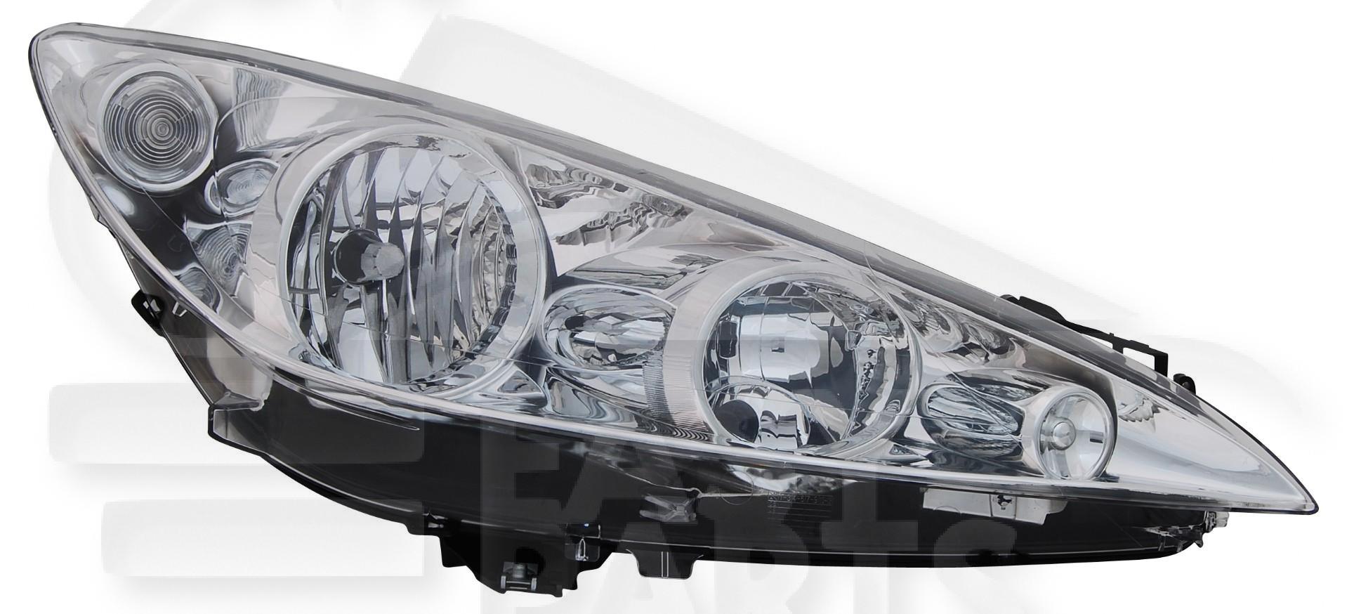 OPT D H1+H7 ELECT A/MOTEUR →12/12 Pour PEUGEOT RCZ - PG270 01/10→