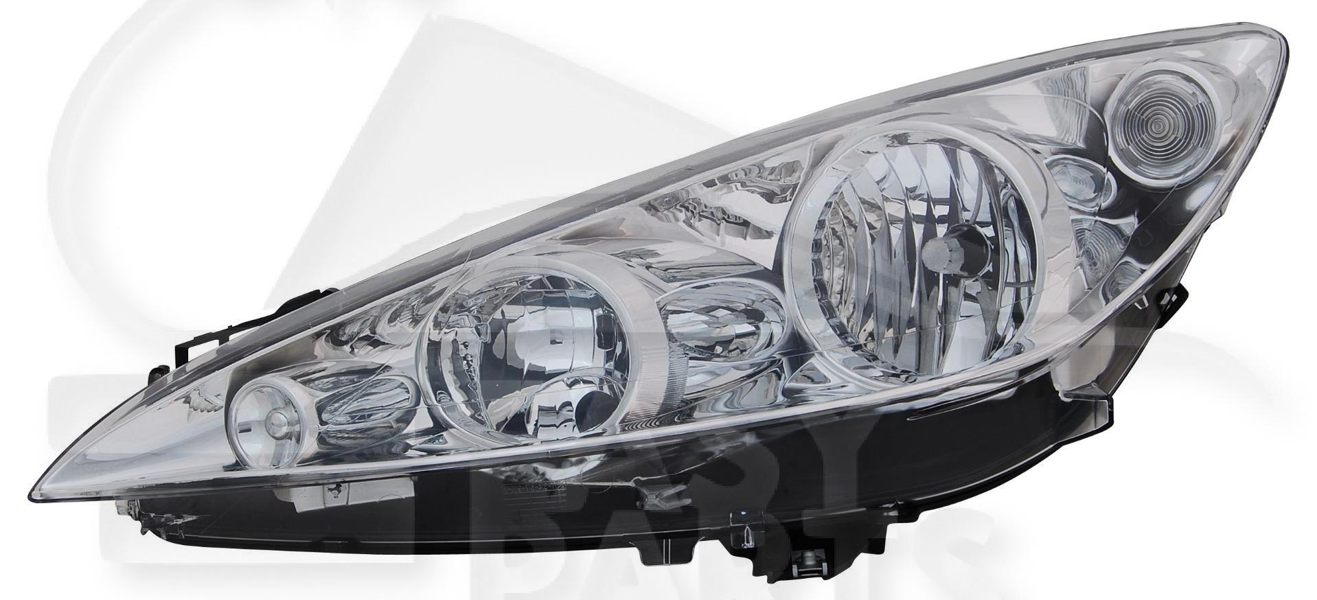 OPT G H1+H7 ELECT A/MOTEUR - 12/12 Pour PEUGEOT RCZ - PG270 01/10→