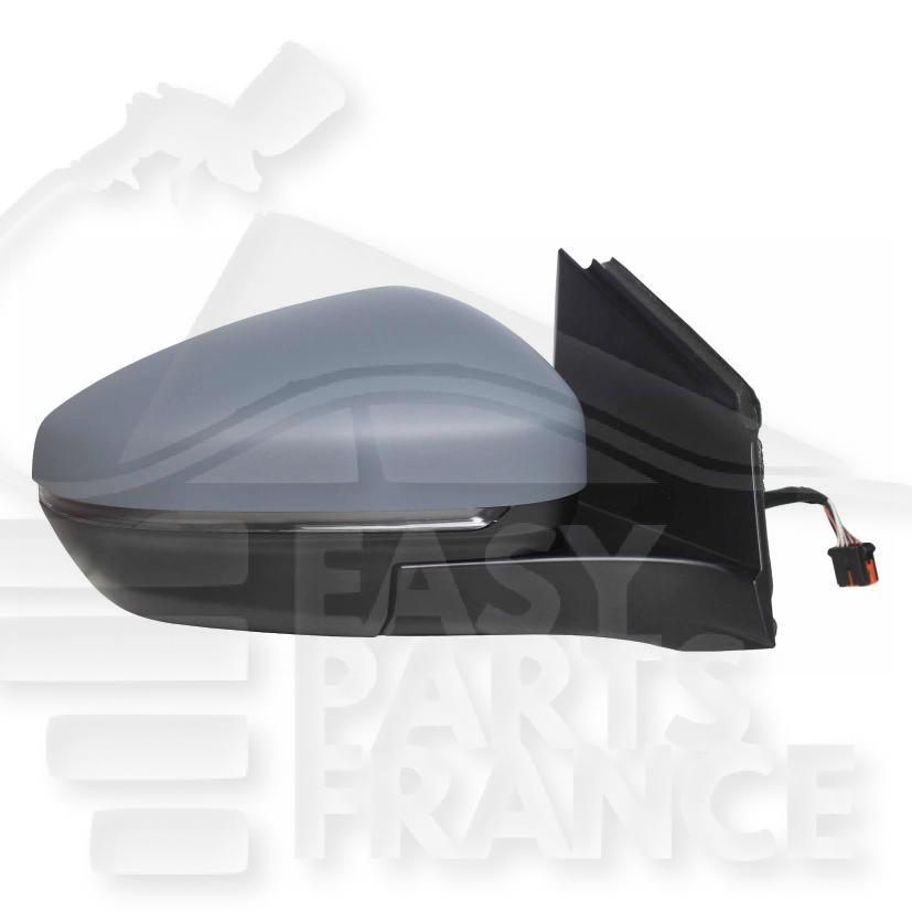 RETRO D ELECT CHAUF A PEINDRE A/FEU & SONDE DE TEMP 8 PINS Pour PEUGEOT 5008 - PG162 01/17→