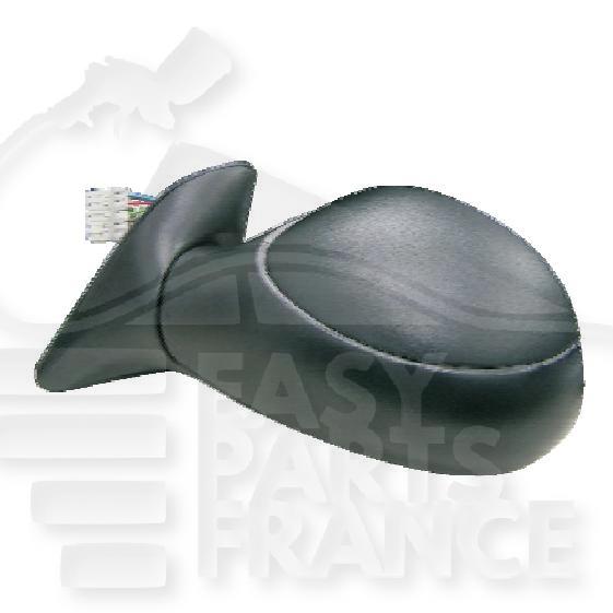 RETRO G ELECT CHAUF NOIR Pour CITROEN XSARA PICASSO - CT240 12/99→02/04