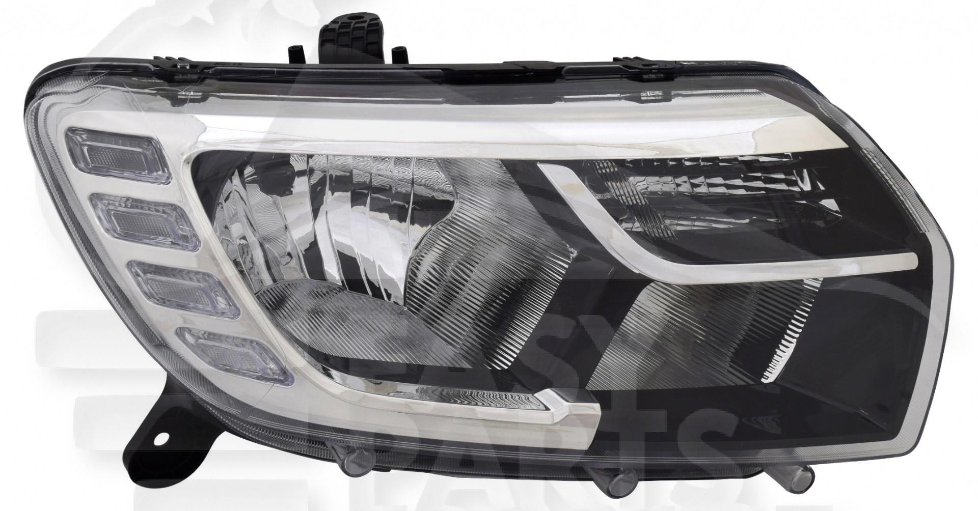 OPT D H7+H7 ELECT A/MOTEUR - LED Pour DACIA LOGAN MCV VAN - DC043 12/16→