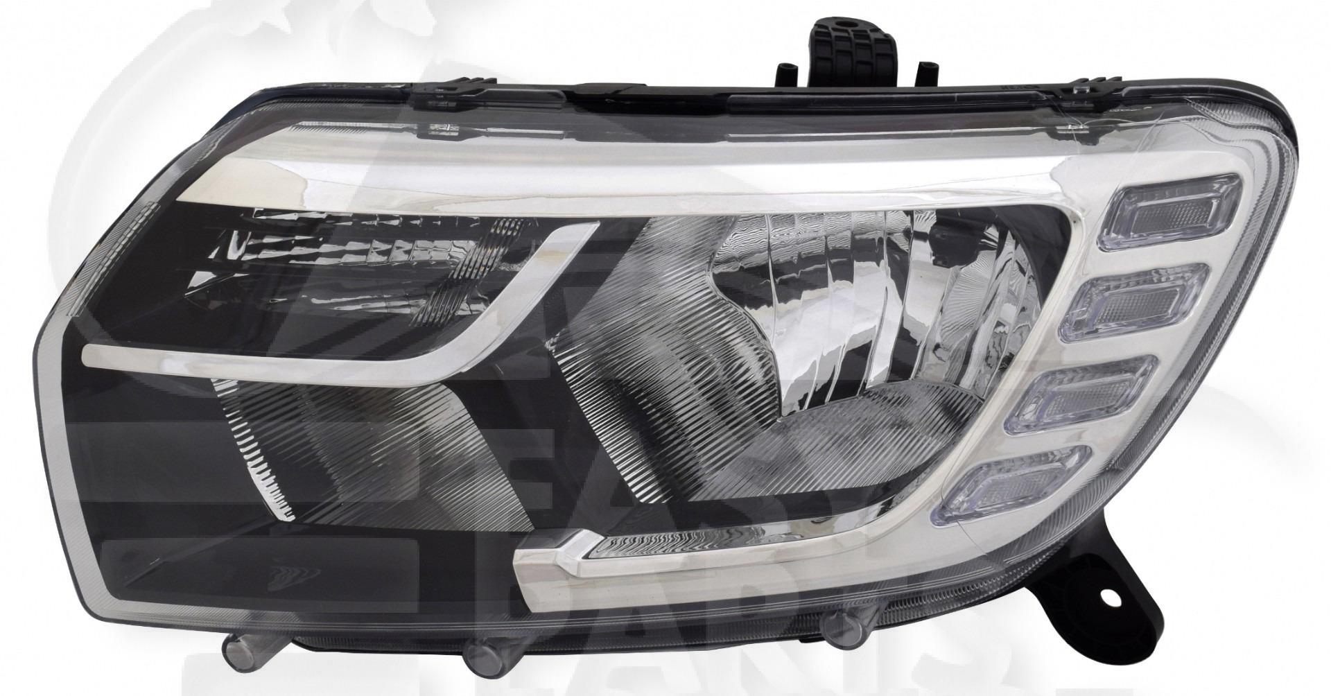 OPT G H7+H7 ELECT A/MOTEUR - LED Pour DACIA LOGAN MCV VAN - DC043 12/16→