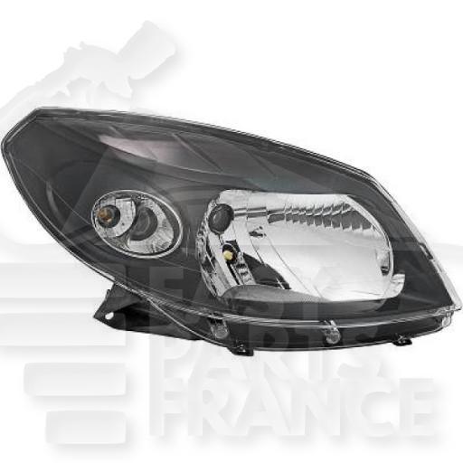 OPT D H4 MANUEL F/NOIR Pour DACIA SANDERO STEPWAY - DC060 06/08→10/12