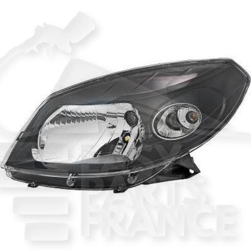 OPT G H4 MANUEL F/NOIR Pour DACIA SANDERO STEPWAY - DC060 06/08→10/12