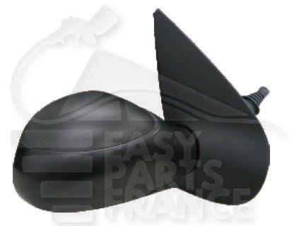 RETRO D CABLE NOIR Pour PEUGEOT 206 - PG030 09/98→07/09