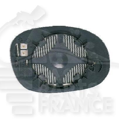 GLACE DE RETRO G CHAUF Pour PEUGEOT 206 CC - PG033 01/01→