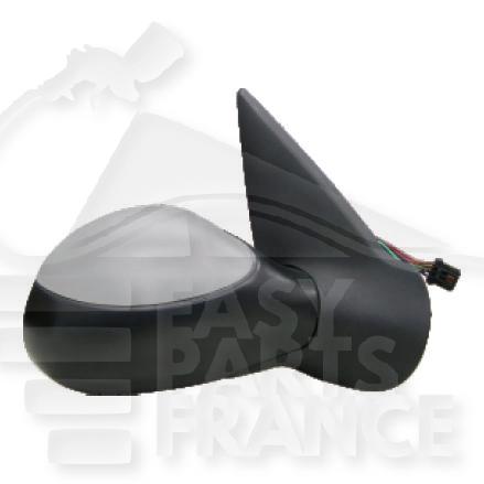 RETRO D ELECT CHAUF A PEINDRE A/SONDE DE TEMP →05/03 Pour PEUGEOT 206 CC - PG033 01/01→