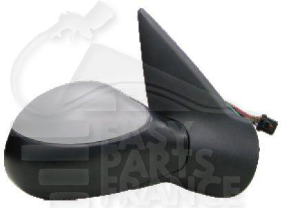 RETRO D ELECT CHAUF A PEINDRE A/SONDE DE TEMP 7 PINS - 06/03→ Pour PEUGEOT 206 CC - PG033 01/01→