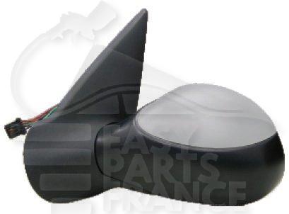 RETRO G ELECT CHAUF A PEINDRE 5 PINS - 06/03→ Pour PEUGEOT 206 CC - PG033 01/01→