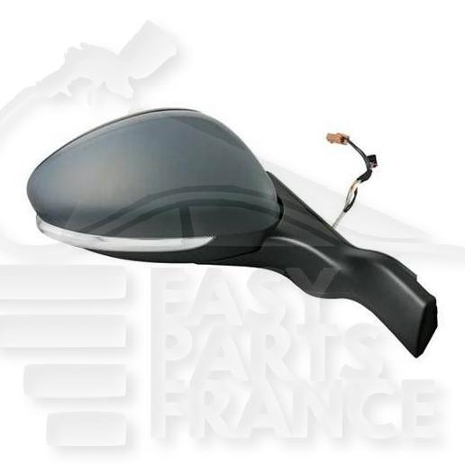 RETRO D ELECT CHAUF A PEINDRE BASE CHROMEE A/FEU & SONDE DE TEMP RAB ELECT 11 PINS Pour PEUGEOT 2008 - PG250 04/13→03/16