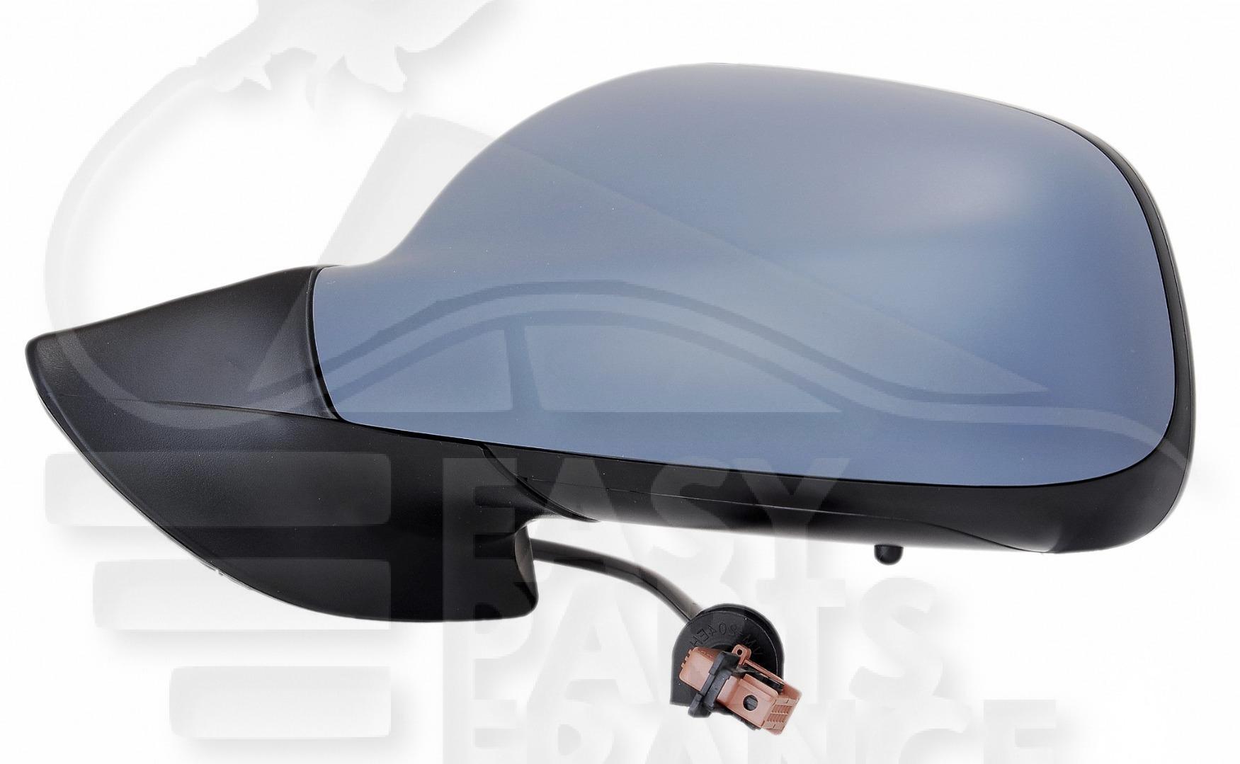 RETRO G ELECT CHAUF A PEINDRE RAB ELECT Pour PEUGEOT 407 - PG085 04/04→