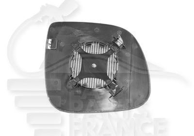 GLACE DE RETRO G ASPHERIQUE Pour VOLKSWAGEN TRANSPORTER T6 CARAVELLE- - VO207 02/19→