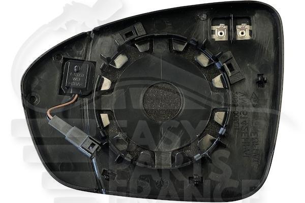 GLACE DE RETRO D CHAUF BDS Pour RENAULT CLIO - RN034 06/19→