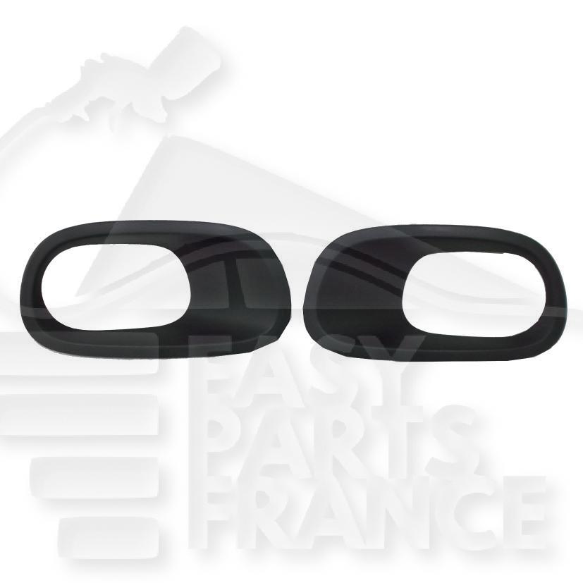 GRILLE DE PC AVD/AVG NOIRE A/EMPL AB Pour CITROEN C3 - CT068 09/16→09/20