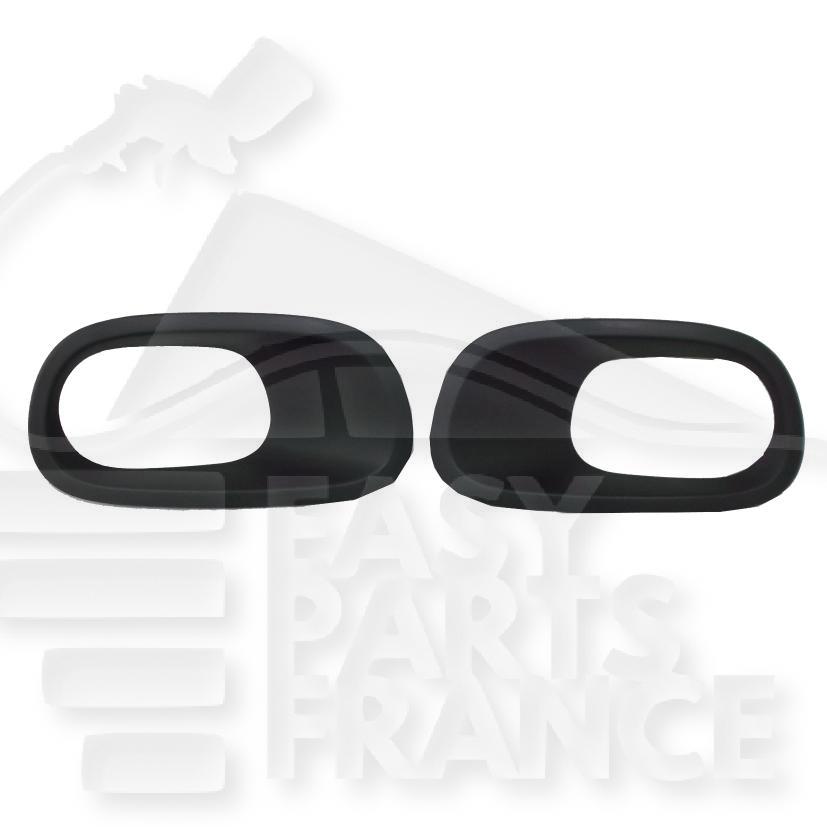 GRILLE DE PC AVD/AVG NOIRE A/EMPL AB Pour CITROEN C3 - CT068 09/16→09/20