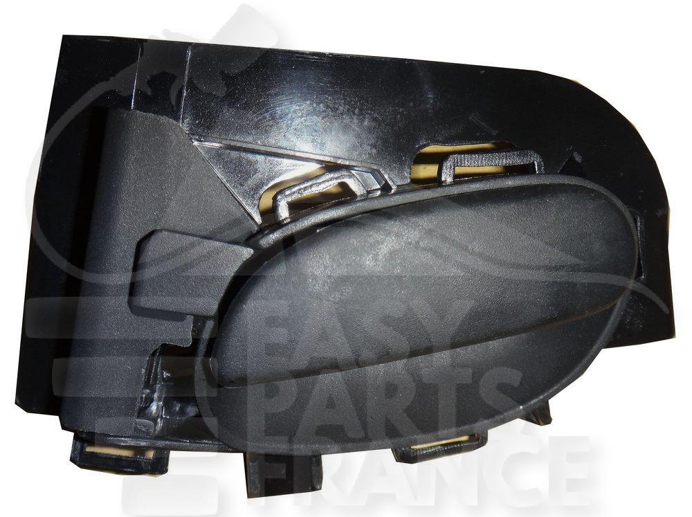 POIGNEE DE PTE INT AVD/ARD NOIRE Pour PEUGEOT 206 PLUS - PG032 08/09→