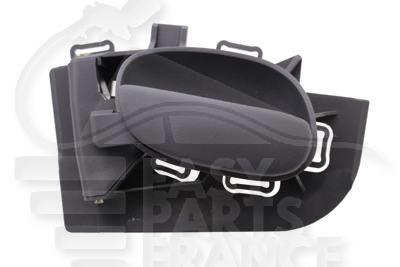POIGNEE DE PTE INT AVG/ARG GRISE Pour PEUGEOT 206 PLUS - PG032 08/09→