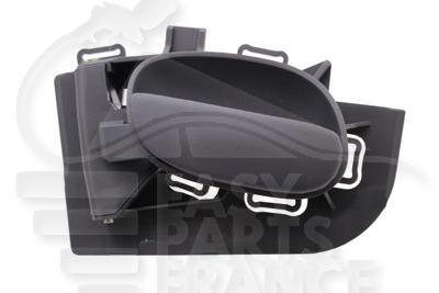 POIGNEE DE PTE INT AVG/ARG GRISE Pour PEUGEOT 206 PLUS - PG032 08/09→