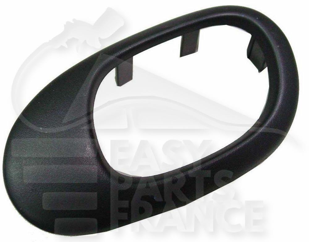 BASE POIGNEE DE PTE INT AVD/ARD NOIRE Pour PEUGEOT 206 PLUS - PG032 08/09→