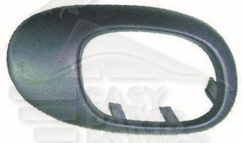 BASE POIGNEE DE PTE INT AVD/ARD GRISE Pour PEUGEOT 206 PLUS - PG032 08/09→