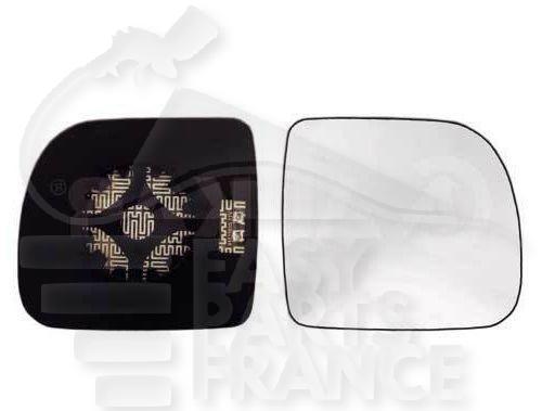 GLACE DE RETRO D CHAUF →05/01 Pour RENAULT KANGOO - RN050 09/97→02/03