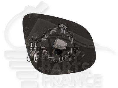 GLACE DE RETRO G +/- CHAUF Pour RENAULT KANGOO - RN053 04/13→