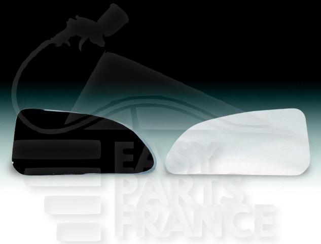 GLACE DE RETRO G CONVEX INF Pour RENAULT MASTER - RN092 01/04→09/06