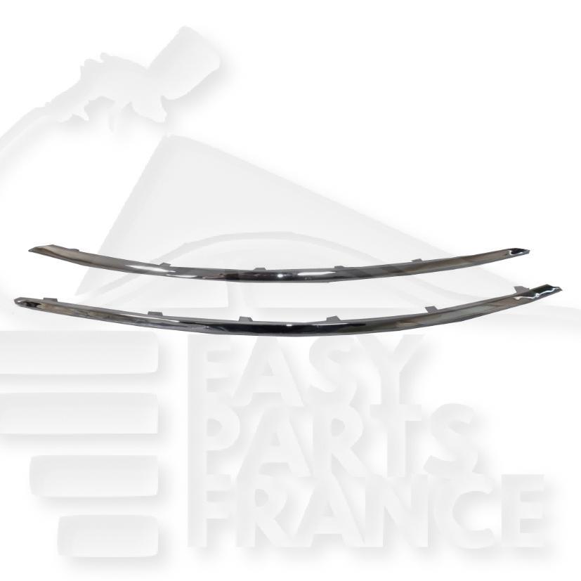 KIT MOULURE DE PC AVD/AVG CHROMEE Pour CITROEN C4 PICASSO - CT094 07/13→08/16