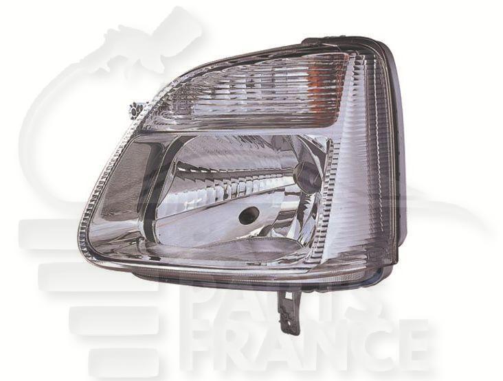 OPT G H4 ELECT S/MOTEUR Pour OPEL AGILA - OP011 09/03→03/08