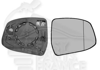 GLACE DE RETRO G CHAUF Pour FORD FOCUS - FD053 01/08→04/11