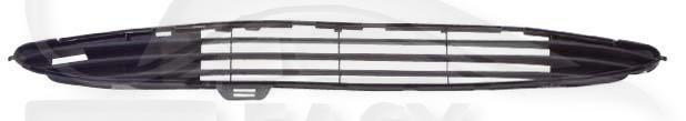 GRILLE DE PC AV CENTRALE NOIRE Pour PEUGEOT 206 - PG030 09/98→07/09