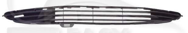 GRILLE DE PC AV CENTRALE NOIRE Pour PEUGEOT 206 - PG030 09/98→07/09