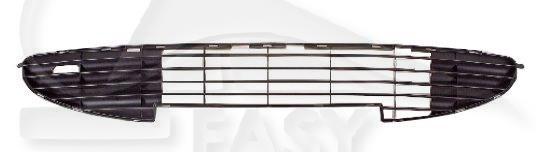 GRILLE DE PC AV CENTRALE NOIRE - SPORT Pour PEUGEOT 206 - PG030 09/98→07/09