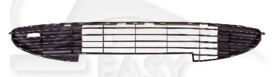 GRILLE DE PC AV CENTRALE NOIRE - SPORT Pour PEUGEOT 206 - PG030 09/98→07/09