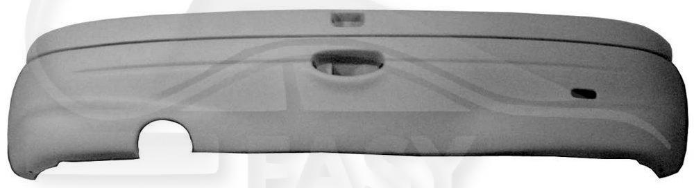 PC AR A PEINDRE Pour PEUGEOT 206 - PG030 09/98→07/09