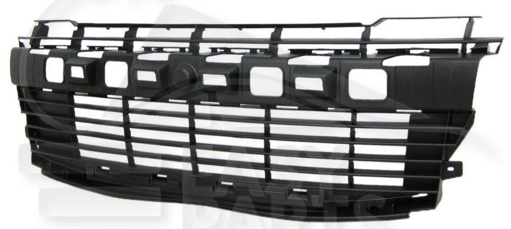 GRILLE DE PC AV CENTRALE NOIRE Pour PEUGEOT 206 PLUS - PG032 08/09→