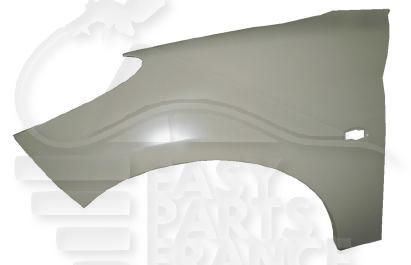 AILE AVG A/EMPL FEU Pour PEUGEOT 206 PLUS - PG032 08/09→