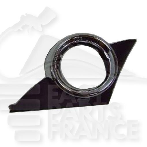 GRILLE DE PC AVG NOIRE/CHROMEE A/EMPL AB Pour PEUGEOT 207 SPORT- PG042 04/06→