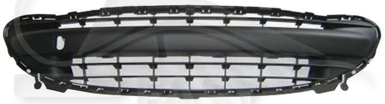 GRILLE DE PC AV CENTRALE NOIRE Pour PEUGEOT 207 - PG040 03/06→05/09