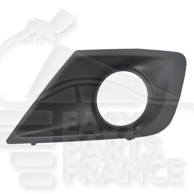 GRILLE DE PC AVG NOIRE A/EMPL AB Pour PEUGEOT 207 - PG041 06/09→