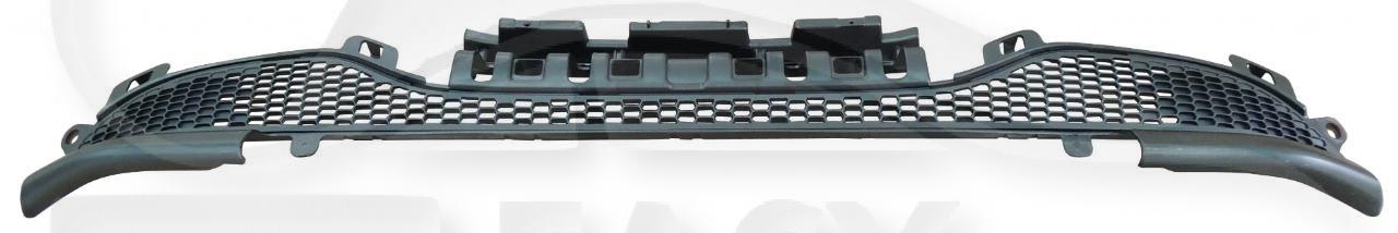 GRILLE DE PC AV CENTRALE NOIRE Pour PEUGEOT 208 - PG230 04/12→03/15