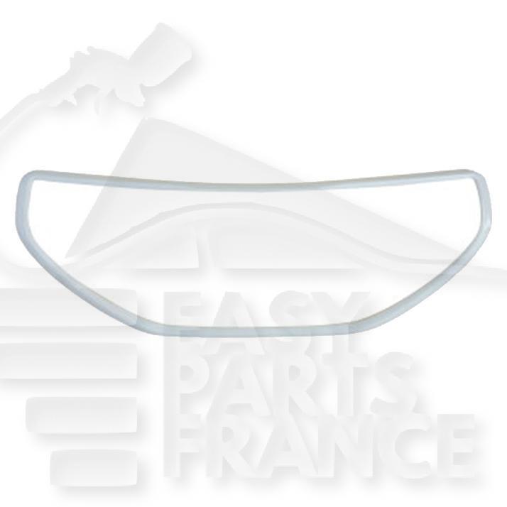 MOULURE DE GRILLE DE CALANDRE A PEINDRE Pour PEUGEOT 208 - PG230 04/12→03/15