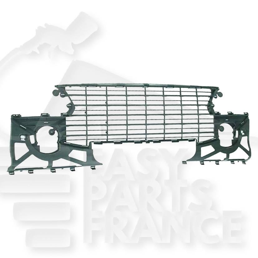 GRILLE DE PC AV CENTRALE NOIRE Pour PEUGEOT 307 - PG061 04/05→