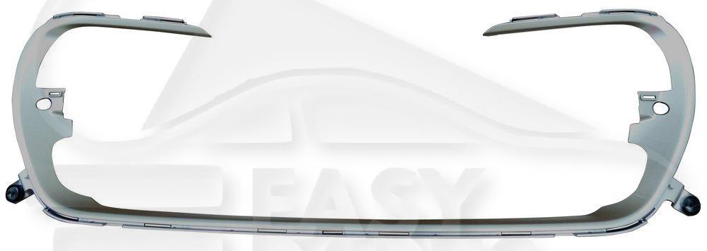 MOULURE DE GRILLE DE PC AV CENTRALE GRISE Pour PEUGEOT 308 - PG071 04/11→06/13