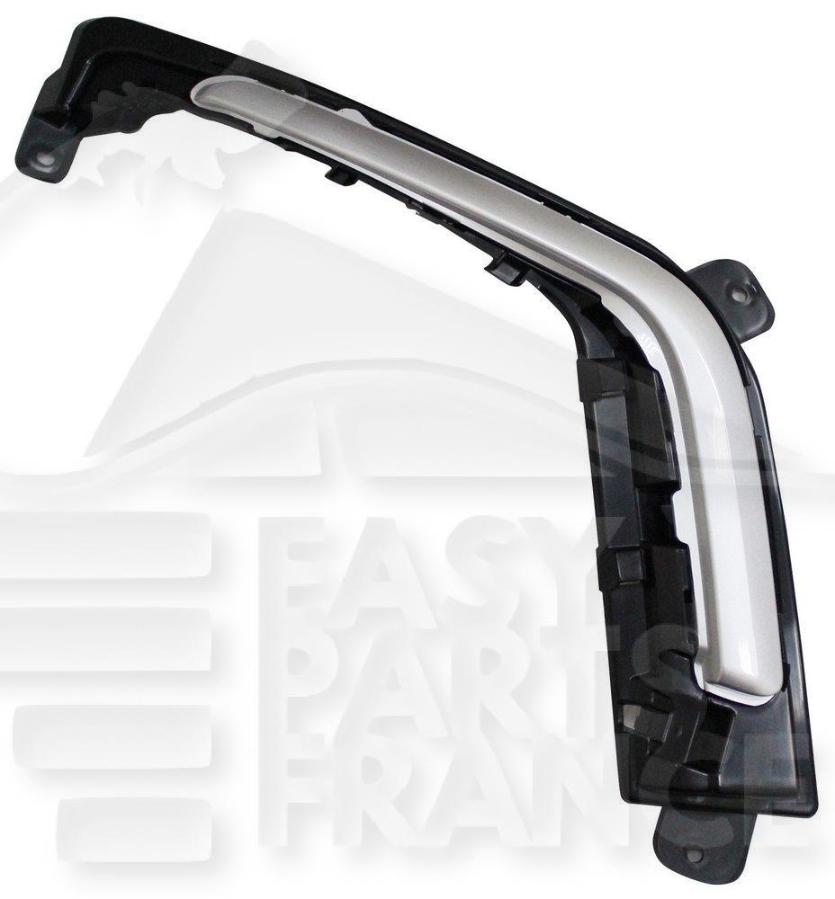 MOULURE DE GRILLE PC AVD A PEINDRE Pour PEUGEOT 308 - PG071 04/11→06/13