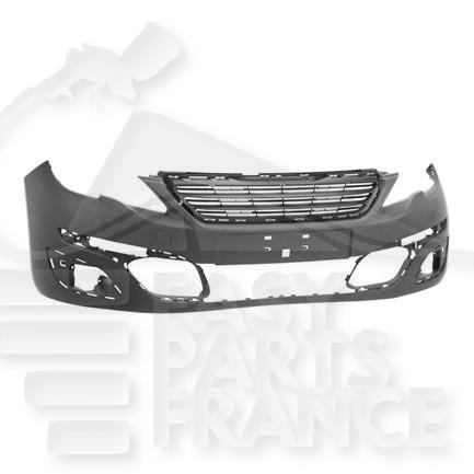 PC AV A PEINDRE A/CACHE CROCHET S/LAVE PHARE +/- PACKONTROL & PARK ASSIST A/GRILLE - MOD ACTIVE Pour PEUGEOT 308 - PG072 07/13→05/17